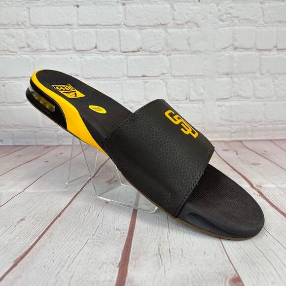 Reef Fanning x MLB San Diego Padres Slides Sandals With Bottle Opener Mens Sz 13 - Picture 2 of 11